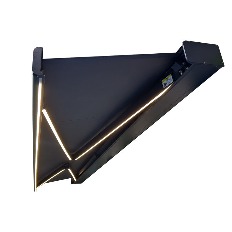 Shun caida heavy-duty electric full box retractable awning canopy for villa terrace outdoor sun protection - extendable 4m