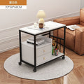 Sofa side table tea cabinet for home small coffee table modern casual corner table small table balcony simple small tea table side cabinet