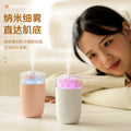 2024 new everlasting flower humidifier - usb powered, silent, color-changing air humidifier for car, office, and desktop use