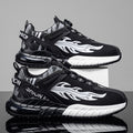Rotating buckle men's shoes spring 2026 new youth casual running sneakers height increasing versatile dad shoes trendy sneakers