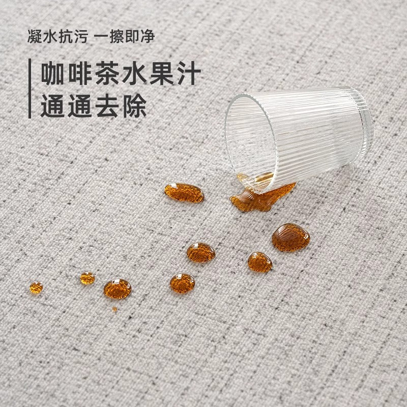 Distributed carpet living room italian minimalist  new waterproof bedroom no-wash wipeable light luxury high-end household floor mat