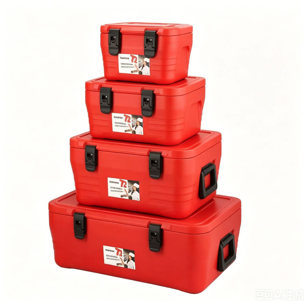 Export stainless steel insulated box 4pcssuit insulated bucket special food warmer for stall, cold and hot
