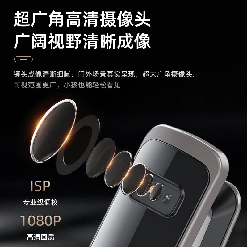 3d face recognition fingerprint lock anti-theft door entry door password lock electronic lock peephole smart lock smart security