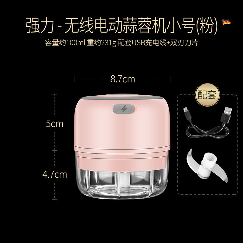 Baby, baby food aid, cooking machine, electric garlic puree, grinder, electric garlic masher, garlic grinder, garlic beating
