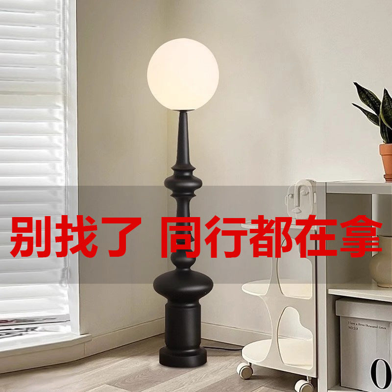 Roman column floor lamp living room retro american accessible luxuryclassy bedroom atmosphere lamp medieval french vertical table lamp