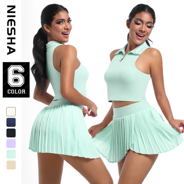 New summer outdoor casual T-shirt, running sports yoga fitness suit, breathable yoga nude tennis suit
