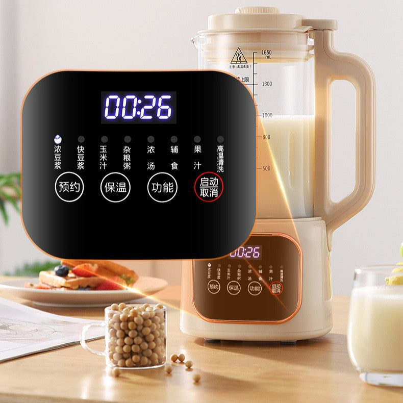 american standard wall breaker machine for home fully automatic heating soy milk machine filter-free juicer machine food supplement machine