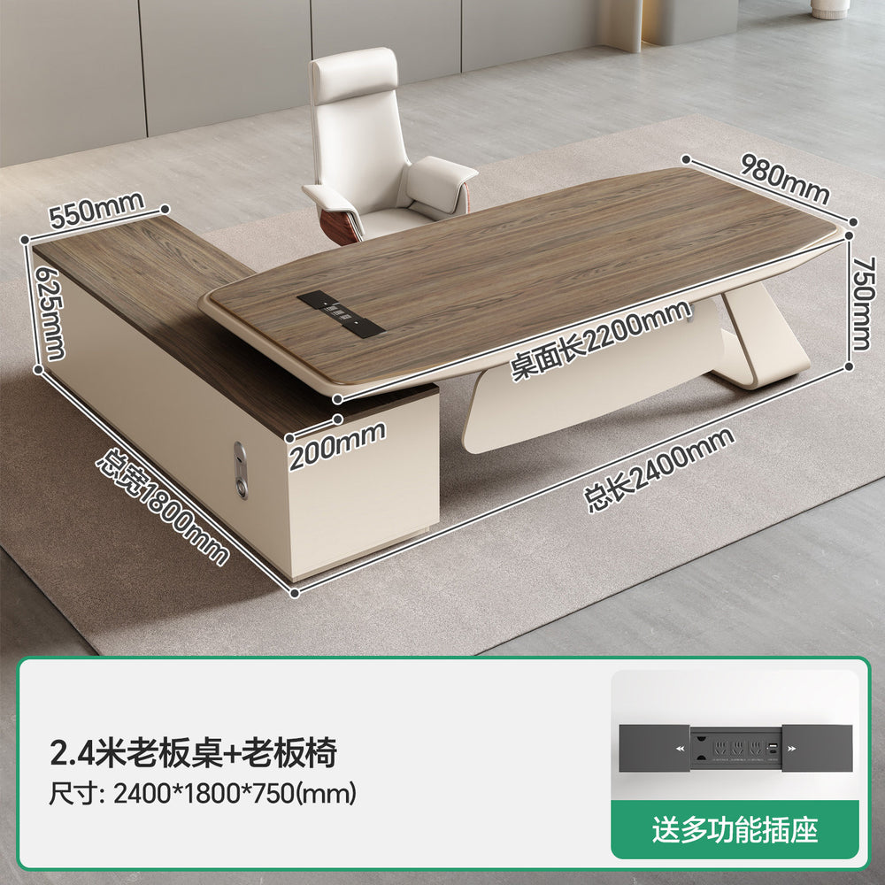 Saint li office desk boss desk casual modern executive desk office desk and chair combination manager desk president