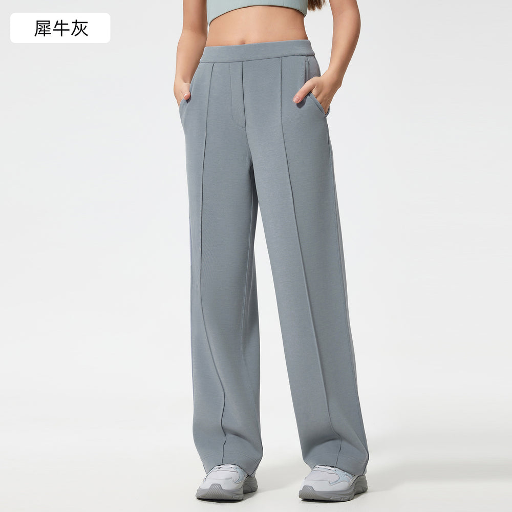 New women's active & casual trousers: loose fit, slimming straight leg, air layer, barely-there feel, wide leg pants d25047