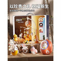 baby crib mobile toy, 0-1 year old baby musical rotating bedside bell, newborn crib hanging rattle night light