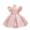 Export small children's dress puff sleeve princess dress baby girl first birthday dress baby dress