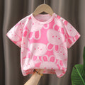Short t-shirt-rabbit pink