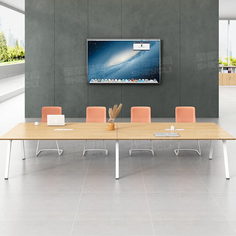 Saint li conference table long table negotiation training table casual conference room meeting table and chair combination