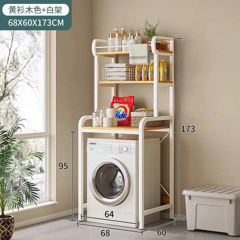 Shelf above washing machine Shelf Floor-to-ceiling drum Turbo flip pulsator Bathroom Balcony Storage Cabinet