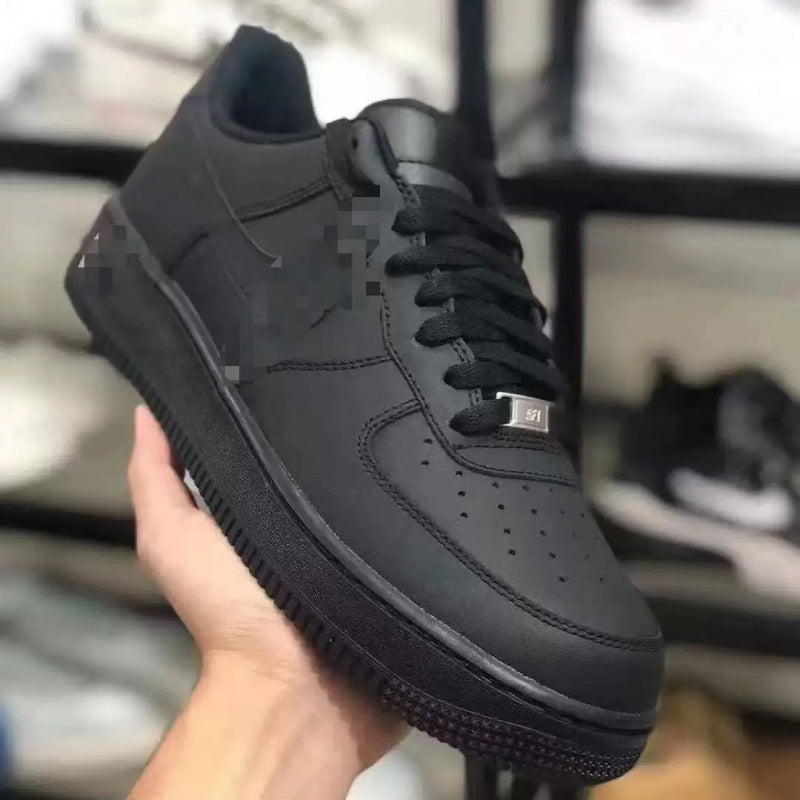casual white shoes low ankle sneakers pure white men and women's same style all year round breathable trendy sports shoes