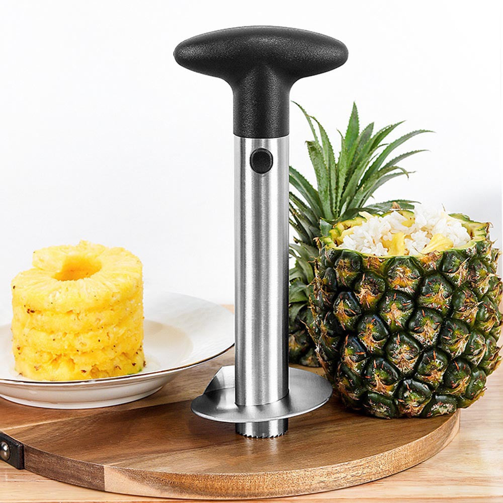 Stainless steel pineapple corer & slicer - pineapple peeler & separator - fruit separator & peeler - pineapple tool