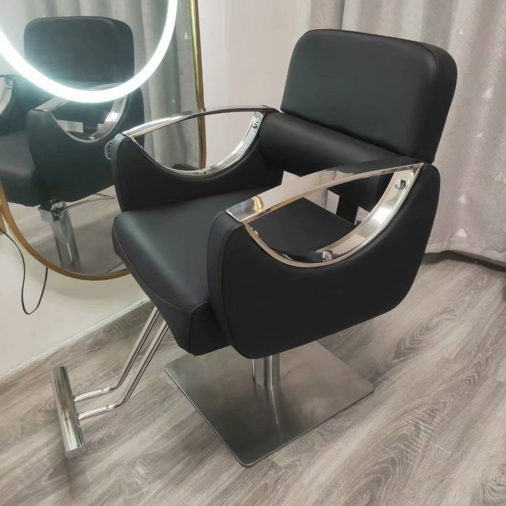 Barber shop chair can be reclined and lifted classypopular hairdressing chair hair salon special shaving lounge chair barber chair