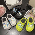 Thick sole women's 2024outwearsummerpopularnon-slip toe beach cute slippers hole new arrivalsweeteasiest for match