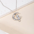 European and american cross-border e-commerce new jewelry fashion diamond-studded animal pendant versatile rabbit cat alloy necklace necklace