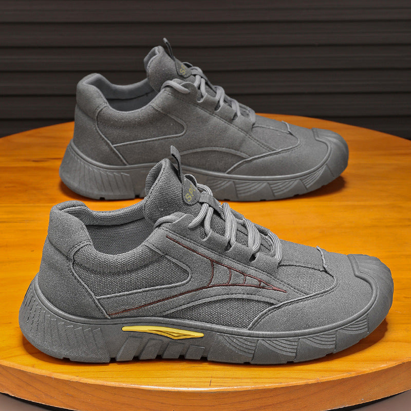 Men's winter work safety shoes: new breathable, anti-slip, wear-resistant athletic work shoes for construction, labor, and hiking