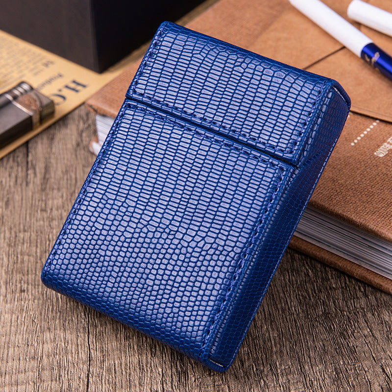 Medium cigarette box 20 pcs portable creative leather soft cigarette case soft cigarette bag cover personalized gift cigarette set cigarette case