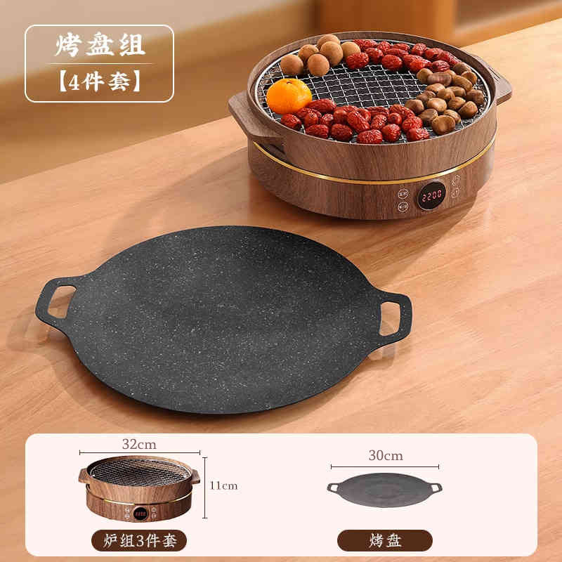 Stove tea making suitfor home glass teapot tea set suit electric ceramic stove indoor tea making multi-functional appliance