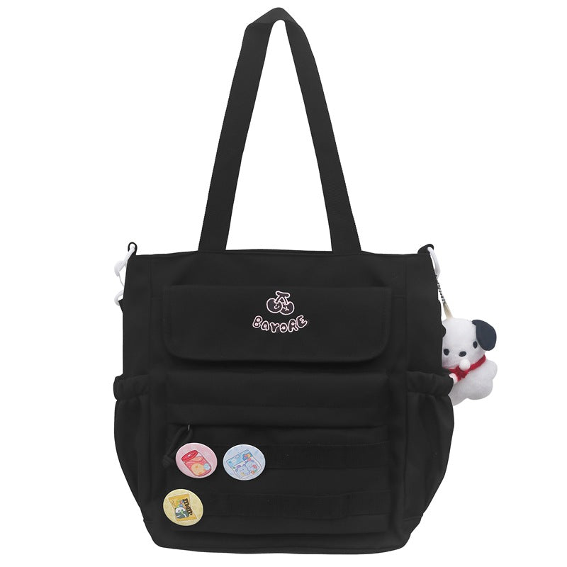 School bag for female high school students Large capacity for junior high school students Girls backpack for primary school students Grades 3-6 Lightweight backpack