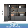 Office background cabinet bookcase boss file cabinet wall floor cabinet wooden information cabinet storage cabinet