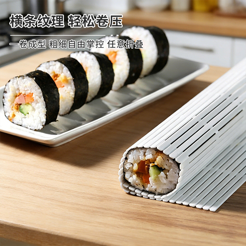 Sushi making roller blind kitchen diy seaweed rice sushi roll japanese style roll sushi special roller blind for home cross-border