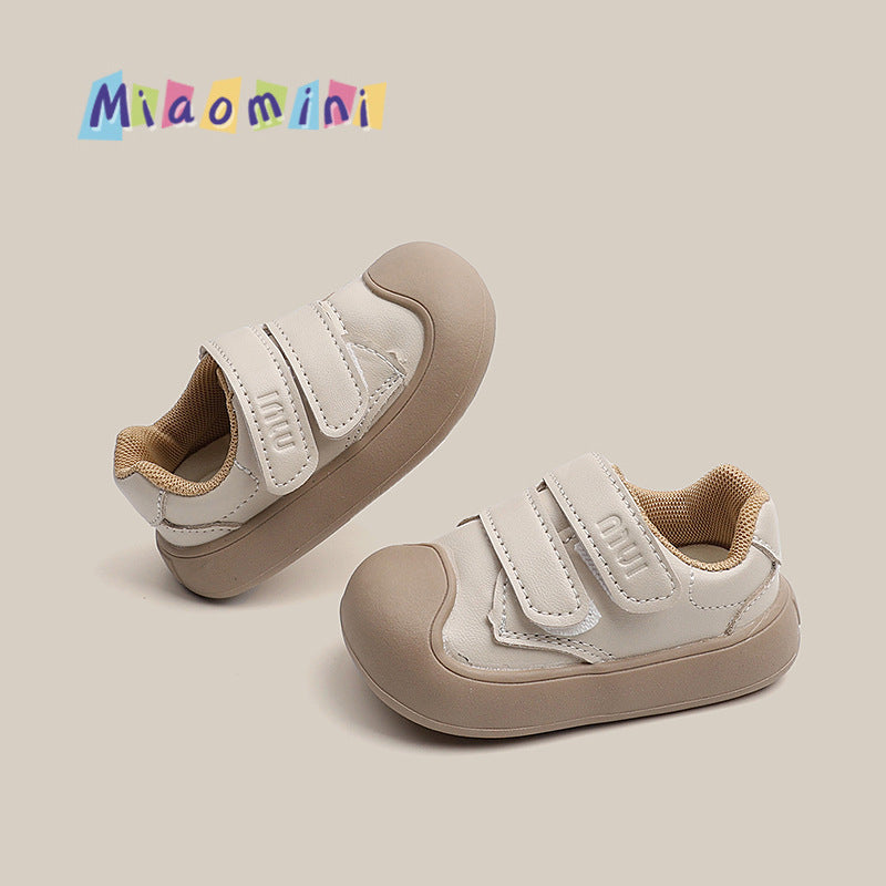 Baby shoes spring/autumn breathable single shoes 1-2-3 years old boys and girls' sneakers toddler infant soft sole first walking shoes