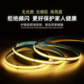 Cob led strip lights, self-adhesive, 12v/24v, flexible soft light bar, low voltage for home improvement, ceiling, cabinet, and retail store lighting, high brightness
