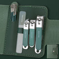 Folding bag set of 10 pieces (dark green)