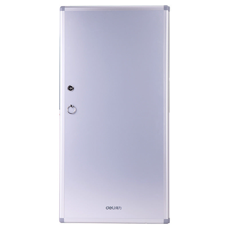 Deli 50803 key aluminum alloy key cabinet wall-mounted key management box key storage box 120-bit key box