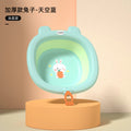 Thickened kids foldable washbasin baby washbasin for home baby foot wash pp basin kids wash basin