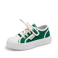 Girls' shell toe canvas shoes breathable boys' athletic sneakers  new spring/autumn kids' casual white shoes trendy