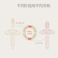 Baohui manufacturer baby toothbrush, infant toothbrush, 1-2 year old training toothbrush, 2-pack, oem odm private label, customization available