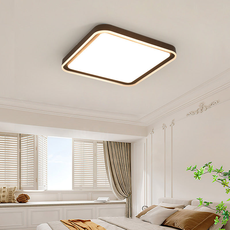 Zhongshan Lighting New Chinese Ceiling Light Nordic Simple Walnut LED Ceiling Light Bedroom Study Living Room Light