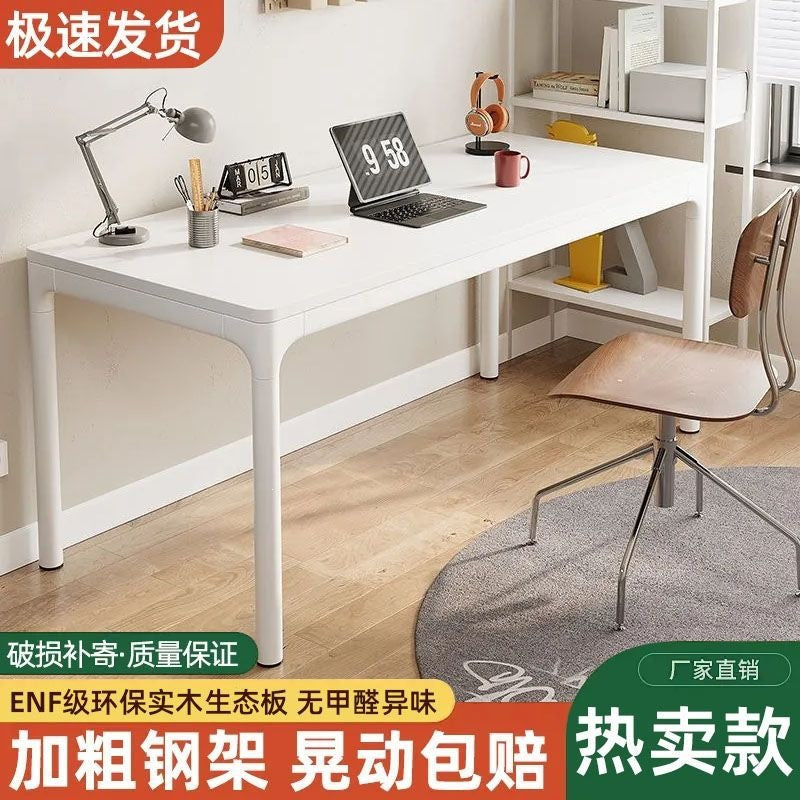 Computer desk - nordic style, minimalist design - student home desk, bedroom office desk, combo desktop gaming desk