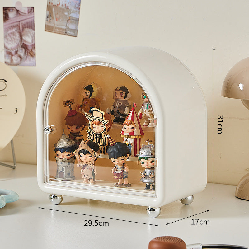 Blind Box Storage Display Cabinet Large Capacity POP MART Lego Figure Display Box Dust Storage Box Doll