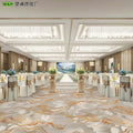 High-end nylon banquet carpet for hotels, stain-resistant and dirt-resistant, suitable for private rooms, conference halls, bedrooms, full coverage, large format, spliced, commercial use