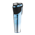 electric shaver floating veneer 3-blade full body washable typec fast charging beard razor shaving razor wholesale