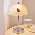Romantic bedside table lamp for bedrooms, princess-style, minimalist, and subtly luxurious. perfect as a night light or wedding gift. wholesale options available