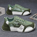 European station men's shoes 2025 new winter breathable versatile athletic casual shoes hidden heel joggers dad shoes for men