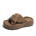Women's retro birkenstock-style slides: new summer fashion, trendy outdoor wear, super popular fairycore style, perfect with skirts, chunky platform thong sandals