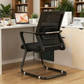 Minimalist computer chair - comfortable office chair for extended sitting, lumbar support, ergonomic design, ideal for meetings and negotiations