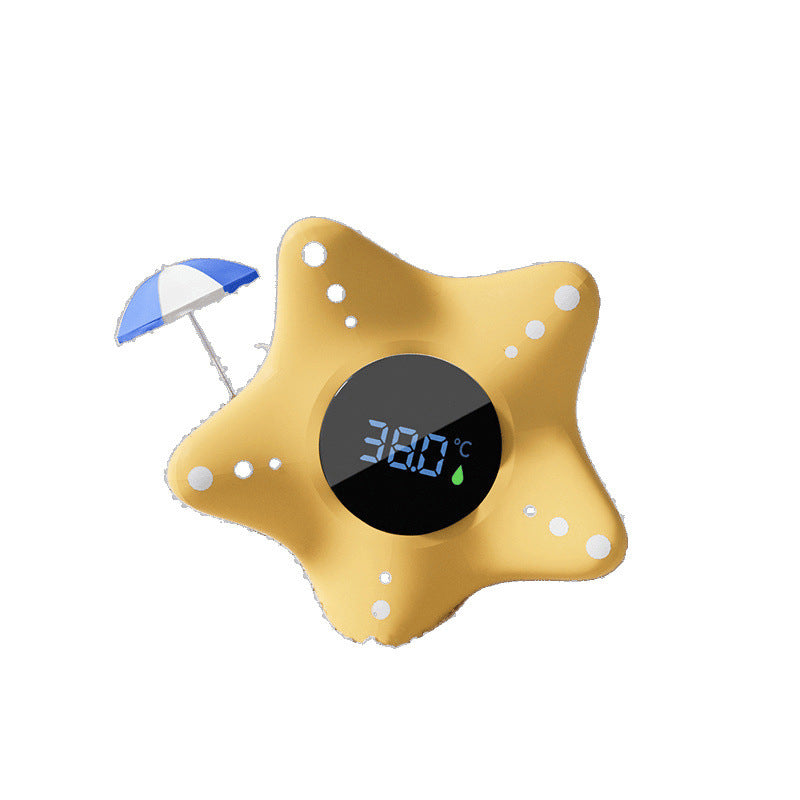 Smart hd large screen baby bath thermometer - accurate temperature measurement, fahrenheit display (cross-border)