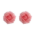 Spring/summer gentle color gradient floral earrings for women, 2026 new hot style, high-end stud earrings, unique and beautiful jewelry