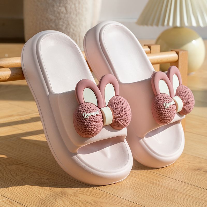 New arrival cartoon cute sandals for women 2026 popular home thick soleoutwear bathroom bath non-slip slippers wholesale