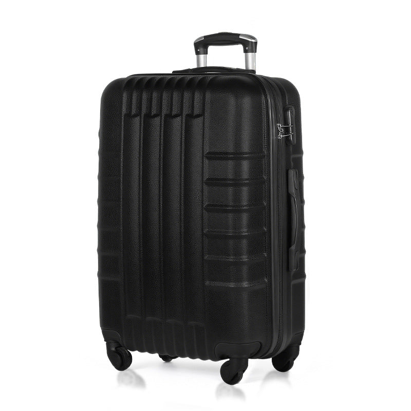 Cross-border ABS business tie rod suitcase 20 inch/24 inch/28 inch three-piece universal wheel password box boarding case