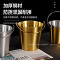 304 stainless steel popcorn bucket, chicken golden bucket, fried stall, tiger head bucket, ice bucket, stainless steel